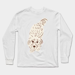 Maltipoo Cute Face Long Sleeve T-Shirt